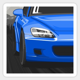 Honda S2000 AP1 Rolling - Apex Blue Magnet